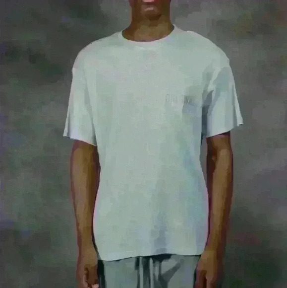 BROOKLYN CLOTH | Men's Quarry Cotton Logo Ribbed T-Shirt - Picture 1 of 6